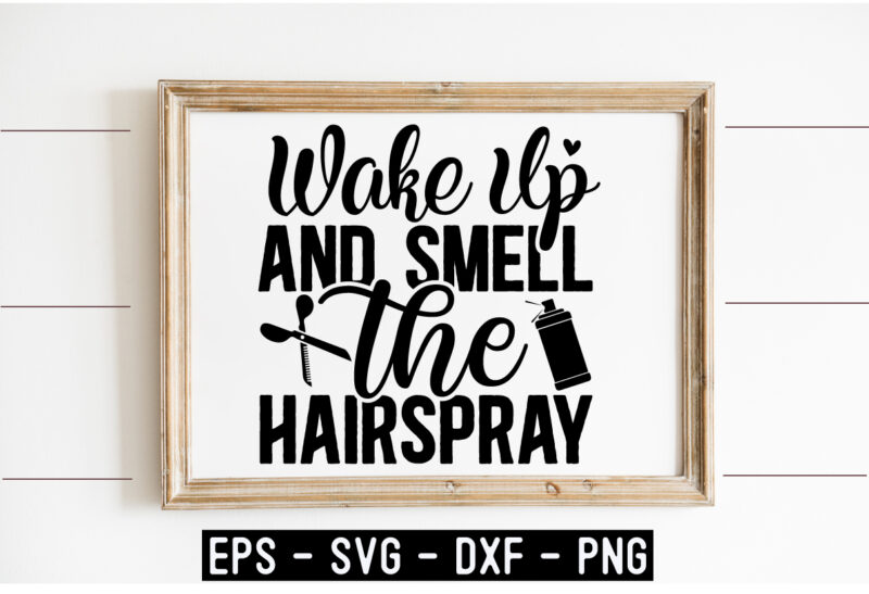 hairdresser SVG T shirt Design Bundle