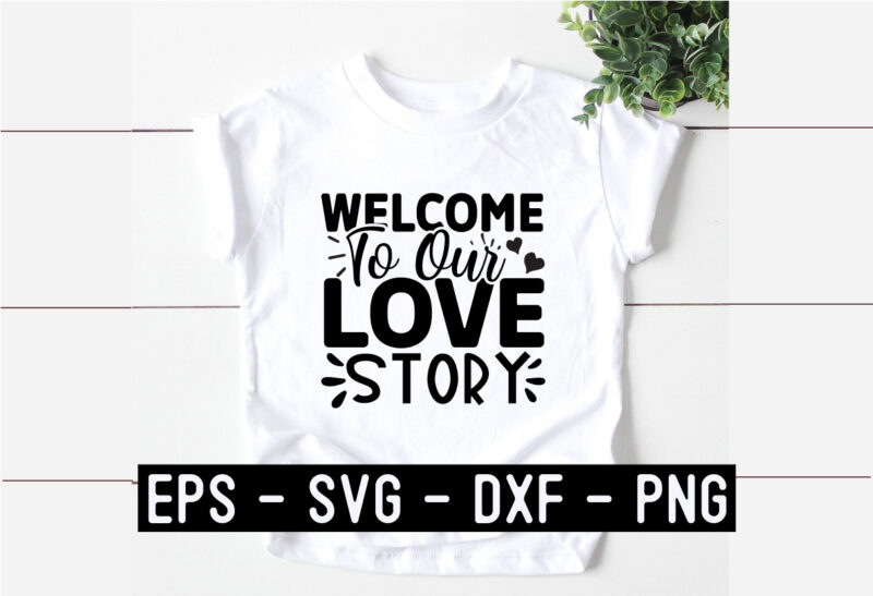 Wedding SVG T shirt Design Template