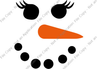 Eyelashes Glasses Christmas Svg, Eyelashes Glasses Svg, Snowman Svg, Chistmas Svg, Eyelashes Glasses Women Svg