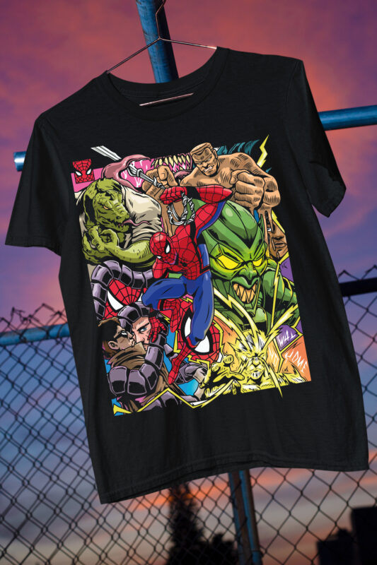 Urban street wear Creative anime super hero top trending 2022