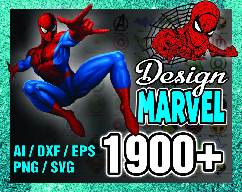 1900+ Marvel SVG PNG Designs, Marvel Avenger Png, Spiderman Png, Spiderman Font, Black Panther, Marvel chibi, Image Design Bundle for Cricut 1044725159