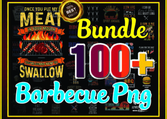 1 Bundle 100+ Designs Barbecue SVG, Barbeque Png Bundle, Bbq Png, BBQ Beer Freedom, Grill SVG Cut Files, Commercial Use, Instant download 901674239