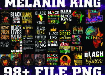 1 Bundle 98+ Melanin King Png, Educated Black King Png, Black King Definition Png, Black Father Matter Support Black Dad Png, Digital Download 990964723