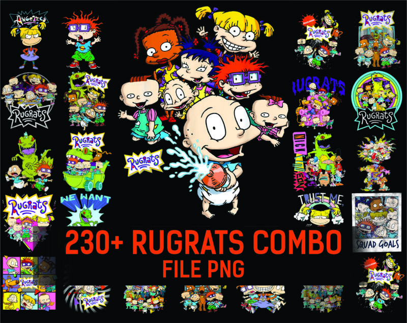 230+ Rugrats PNG Bundle, Rugrats Bundle, Rugrats Friends, Tumbler, Tommy Chuckie Finster, Nickelodeon, Decal, Sublimation, Digital Download 917238912