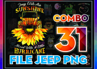 1 Combo 31 Png File Jeep, Jeep In Sunflower, A Girl Who Loves Jeep And Sunflowers 995351473