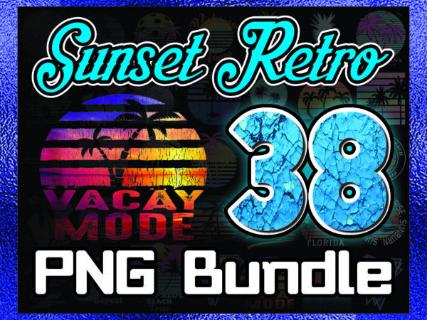 1 bundle 38 sunset retro png, retro 1980s 1990s png, vintage retro sunrise palm trees png, retro 1980s 1990s png, summer holiday,adventure png 996952859