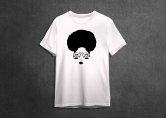 Black Girl Art Gift Idea For Afro Girls Diy Crafts Svg Files For Cricut, Silhouette Sublimation Files