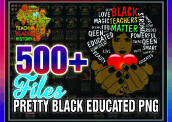1a 500+ Files Pretty Black Educated Png, Black And Educated Png, Pretty Girl, Black And Educated, Black Beauty, HBCU Png, Instant download 1000567961
