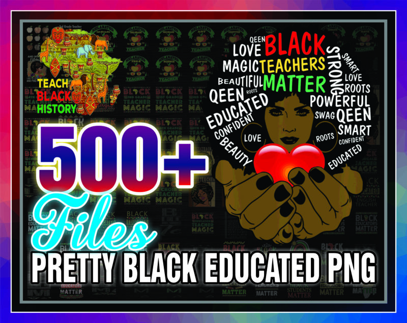 500+ Files Pretty Black Educated Png, Black And Educated Png, Pretty Girl, Black And Educated, Black Beauty, HBCU Png, Instant download 1000567961