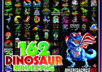 1 Bundle 162 Designs Dinosaur png, Mamasaurus Png, Baby Dinosaur, Dinosaur Birthday, Santa T-Rex, Christmas T-Rex PNG Combo, Instant download 927241051