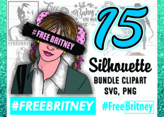 1a 15 Bundle Clipart, Silhouette, Svg, Png, Free Britney, Drawn Britney Spears, Britney Spears’s Portrait Svg, Britney Quotes, Digital Download 1017297314