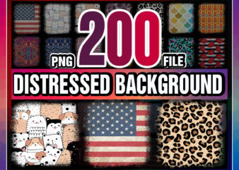 1a 200 Designs Distressed Background PNG Bundle, Limited Time Price, Sublimation Background, Background Design Download, PNG Background 957587065
