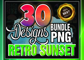 1 Retro Sunset Png, Vintage Retro Sunset Beach Png Bundle, Retro 1980s 1990s Vaporwave Palm Trees Sunset Beach, Retro Sunset Beach Lover Png 959658746