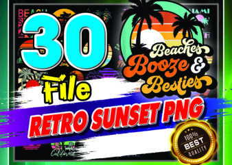 1 Retro Sunset Png, Vintage Retro Sunset Beach Png Bundle, Retro 1980s 1990s Vaporwave Palm Trees Sunset Beach, Retro Sunset Beach Lover Png 959658746
