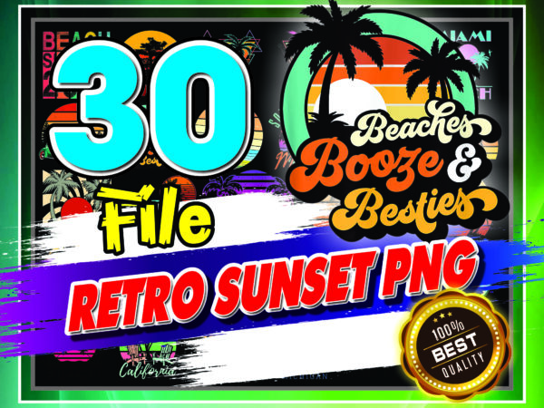 1 retro sunset png, vintage retro sunset beach png bundle, retro 1980s 1990s vaporwave palm trees sunset beach, retro sunset beach lover png 959658746