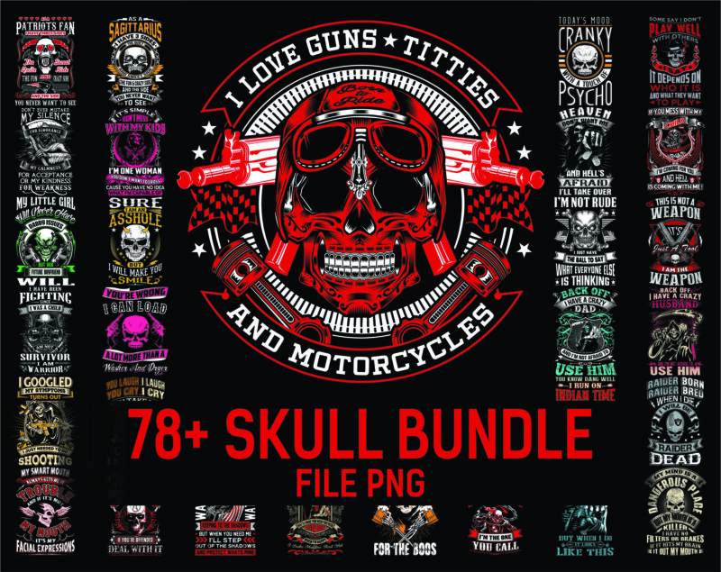 78+ Skull PNG Bundle , FLower Skull png, ROSE png Floral Skull Clip Art, Skull Mom Life png, Skeleton, PNG For Sublimation, Digital Download 960807354
