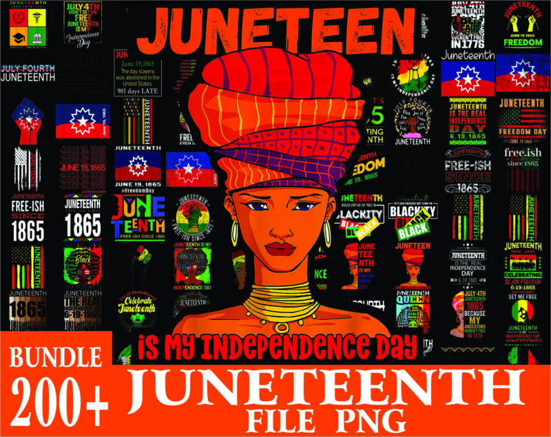 Bundle 200+ Juneteenth PNG, Juneteenth Black Americans 1865 png, Black History png, Black Flag Pride Png, Freedom Justice, Digital Download 1022400463