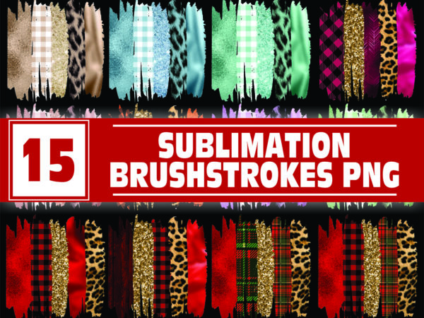 1a 15 designs sublimate brushstroke png bundle, sublimation designs downloads, brushstrokes sublimation designs bundle, instant download 966550229