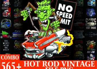 1 Combo 565 Hot Rod Vintage PNG Bundle, Classic Car Vintage Hot Rod, American Car, Old Vehicle PNG, Digital Download 1000436301