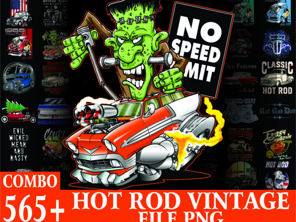 1 combo 565 hot rod vintage png bundle, classic car vintage hot rod, american car, old vehicle png, digital download 1000436301