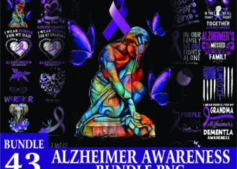 1 Bundle 43 Alzheimer Awareness Png, Awareness Elephant Purple Png, I Will Remeber For You Png, Foget Me Not Png, Alzheimers Warrior Png, Alzheimers Png 1012552798