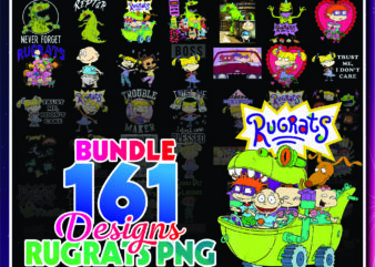 1 Bundle 161 Designs Rugrats Png, Rugrats Friends, Tommy Chuckie Finster, Nickelodeon, Tumbler, Decal, Sublimation Rugrats, Digital Download 1006831737