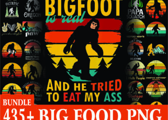 1 Combo 435+ Big Foot PNG Bundle, Bigfoot Sayings, I Hate People Big Foot, Believe In Bigfoot PNG, Big Foot Lovers PNG, Digital Download 1013598106