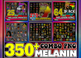 1 Combo 350+ Melanin Png, Black Queen Bundle Png, Afro Woman Clipart, Black Girl Magic, Birthday Melanin, Afro Lady Png, Instant Download CB991235522