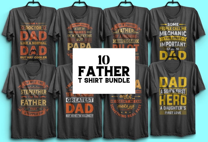 Father t shirt design bundle, father t shirts funny, father t shirt ...