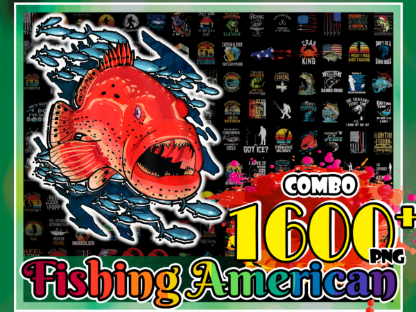 1 combo 1600+ fishing american png bundle, fish american flag png, fathers day, tshirt usa bass png, fishing sublimation, instant download cb1001468510