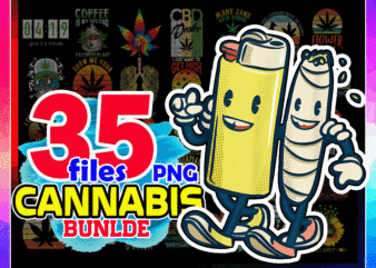 1a 35 Designs Cannabis PNG Bundle, Weed Bundle Png, Dope Bundle, Smoke weed Png, Retro design Weed Cannabis PNG, Vintage Retro Marijuana Leaves 983052162