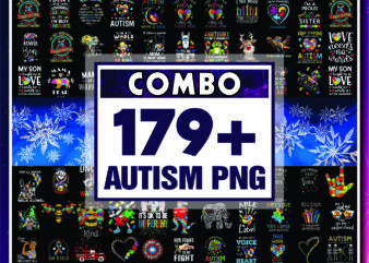 1 Bundle 150 Autism PNG, Autism Rainbow PNG, Autism Awareness, Autism Heart, Peace Love autism, Autism Gift, Puzzle Ribbon, DigitalDdownload 936897611