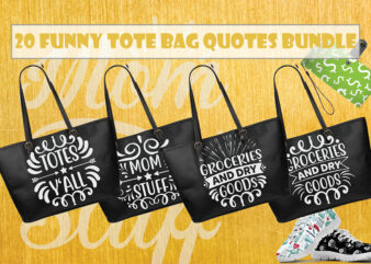 Funny Tote Bags Svg Bundle