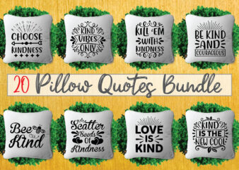 Pillow Quotes Bundle