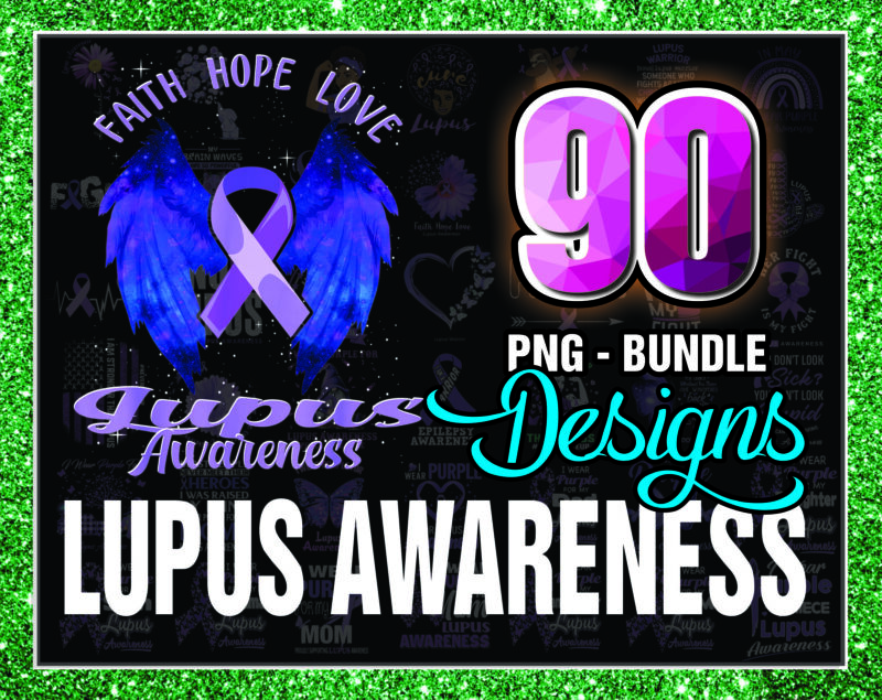 Bundle 90 Lupus Awareness png, Lupus Digital png, Warrio Lupus Awareness Png, In May We Wear Purple Png, Digital Download 1014919035