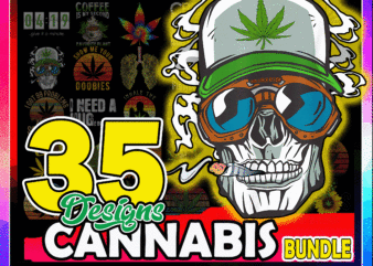 1a 35 Designs Cannabis PNG Bundle, Weed Bundle Png, Dope Bundle, Smoke weed Png, Retro design Weed Cannabis PNG, Vintage Retro Marijuana Leaves 983052162