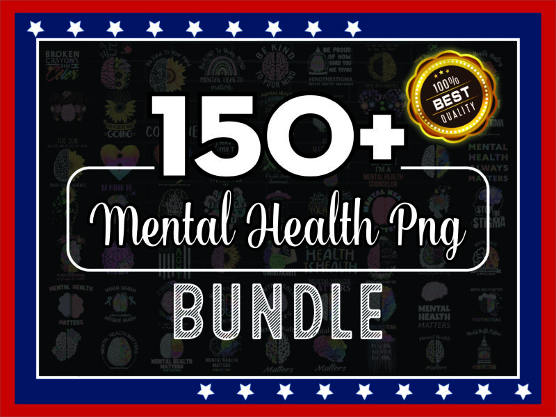 Combo 150+ Designs Mental Health PNG Bundle, Mental Health Matters Png, Mental Health Awareness Png, Depression Awareness Png, Semicolon Png 962123394