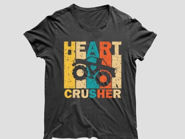 Valentine heart crusher silhouette svg gift diy crafts svg files for cricut, silhouette sublimation files t shirt vector art