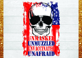1 Unmasked Skull Png, Black Sunglasses, 4th Of July Png,USA Flag Png, Sublimation Design, Digital Download 1009422342