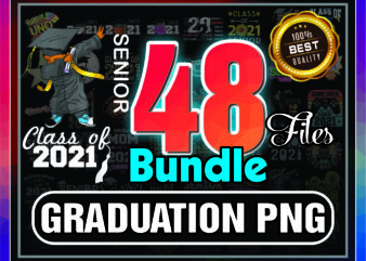 1a 48+ Graduation PNG Bundle, High School, School Png, Class of 2021 PaNG, Graduation, Sublimation Design, Png Designs, Digital Download, 1009653511