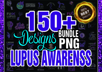 1a 150+ Designs Lupus Awareness Png, Warrio Lupus Awareness Png, Lupus Digital Png, In May We Wear Purple Sublimation Png, Digital Download 1008995659