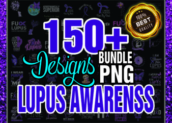 1a 150+ Designs Lupus Awareness Png, Warrio Lupus Awareness Png, Lupus Digital Png, In May We Wear Purple Sublimation Png, Digital Download 1008995659