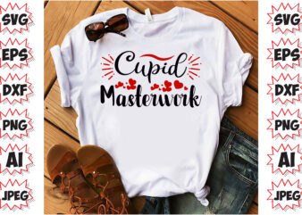 Cupid Masterwork, Valentines T-Shirt Design