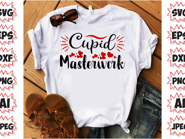 Cupid masterwork, valentines t-shirt design