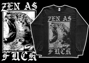 Alternative goth punk streetwear aesthetic tshirt design artwork