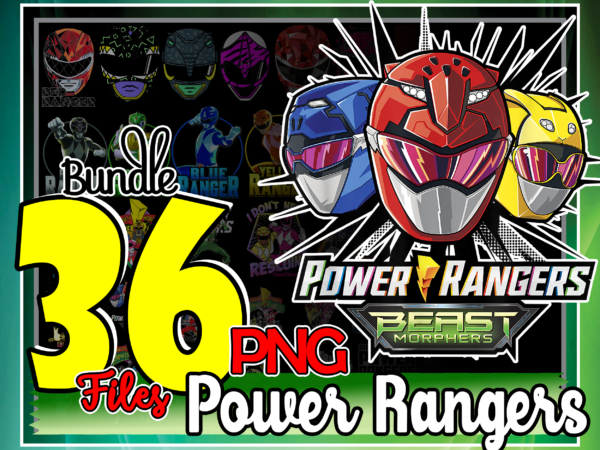 1 bundle 36 power ranger png, logo power rangers, face hero, power rangers png, dino rangers png, submilation design, digital download 934127653