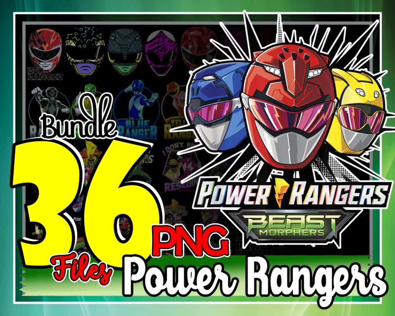 Power Ranger SVG Bundle  Power rangers, Svg, Ranger