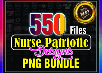 1a 550 Nurse patriotic PNG Bundle, Nurse Patriotic American, All American Nurse, Nurse 4th of July Png, Nurse Png, Gift For Nurse 1019905207