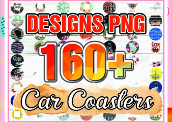 1a 160+ Designs Car Coasters Png, Car Coaster Designs, Coaster PNG Designs For Sublimation, Sublimation Digital Downloads 742328913