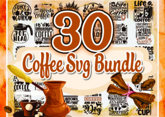 1a 30 Coffee SVG Bundle, Coffee svg, Mom fuel svg, Funny quotes svg, Funny svg sayings, Mug svg, Mom svg, Farmhouse svg, Home svg, Digital Download 1023845691